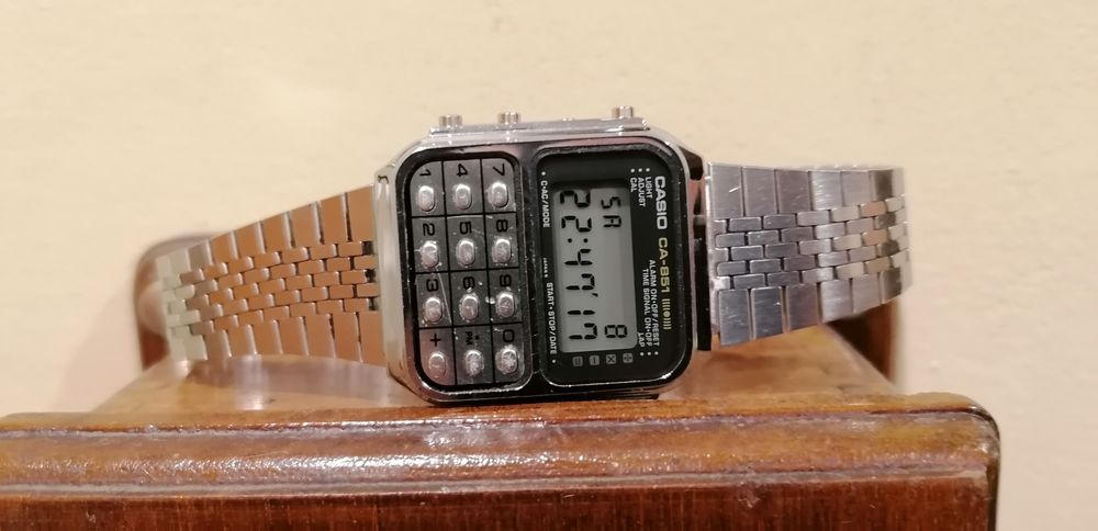 Casio ca-851 calculator vintage modelo mia raro