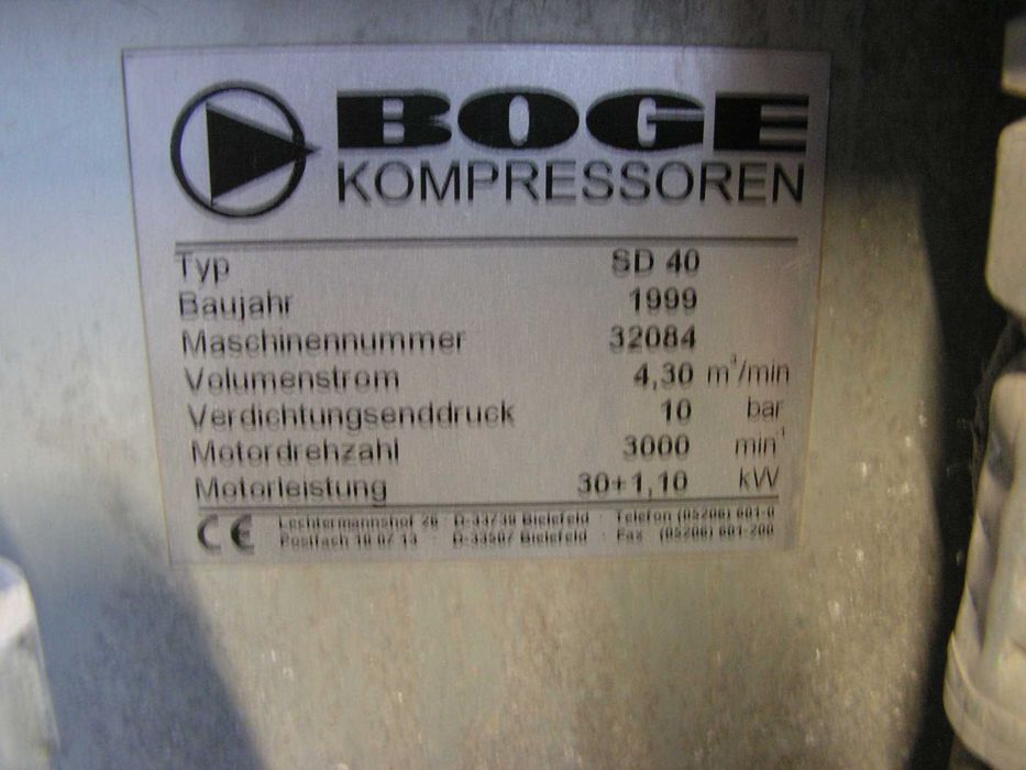 kompresor śrubowy kaeser sk21 boge sd40