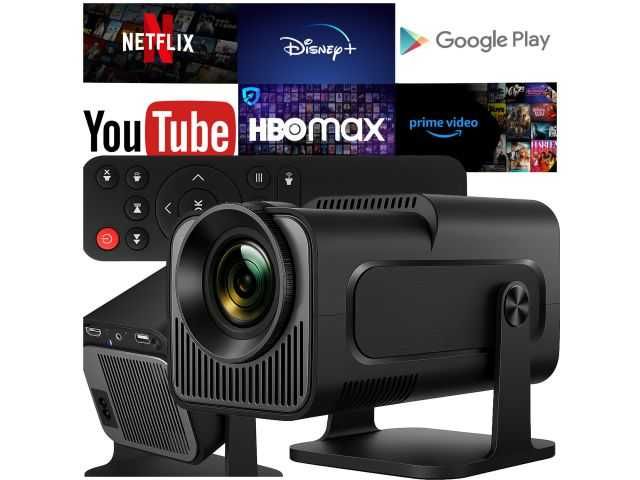 Projektor Rzutnik 4k Android Led Wifi Mini Full Hd Hy320 Usb Jack