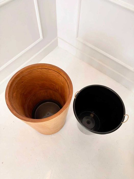 Ekskluzywna monolityczna donica z jednego pnia brzozy 45,9 cm - wood4mood
