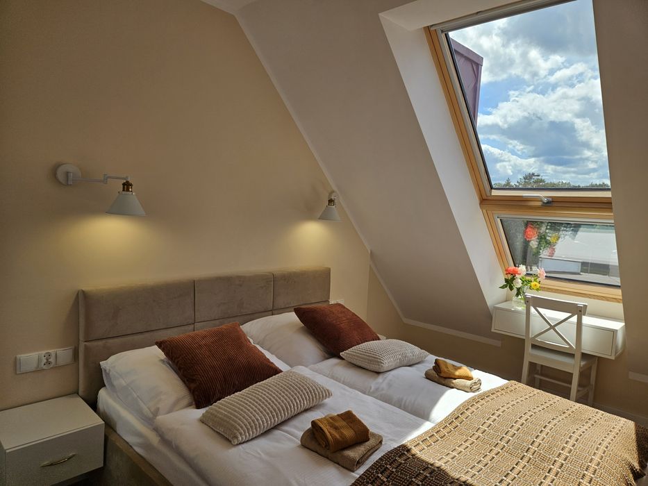 Apartament Deluxe, 900m do plaży, garaż