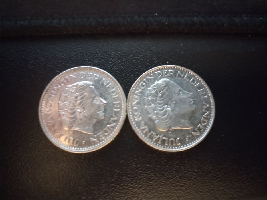 Moedas 1 florim holandês 1968