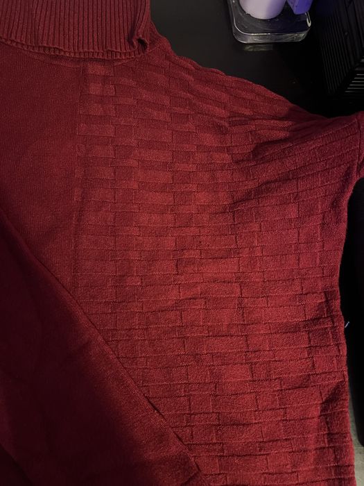 Camisola Vermelha Com Gola