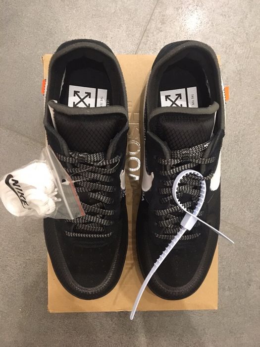 NIKE AIR FORCE 1 LOW X OFF WHITE rozm. 44.5 (AO4606 - 001)