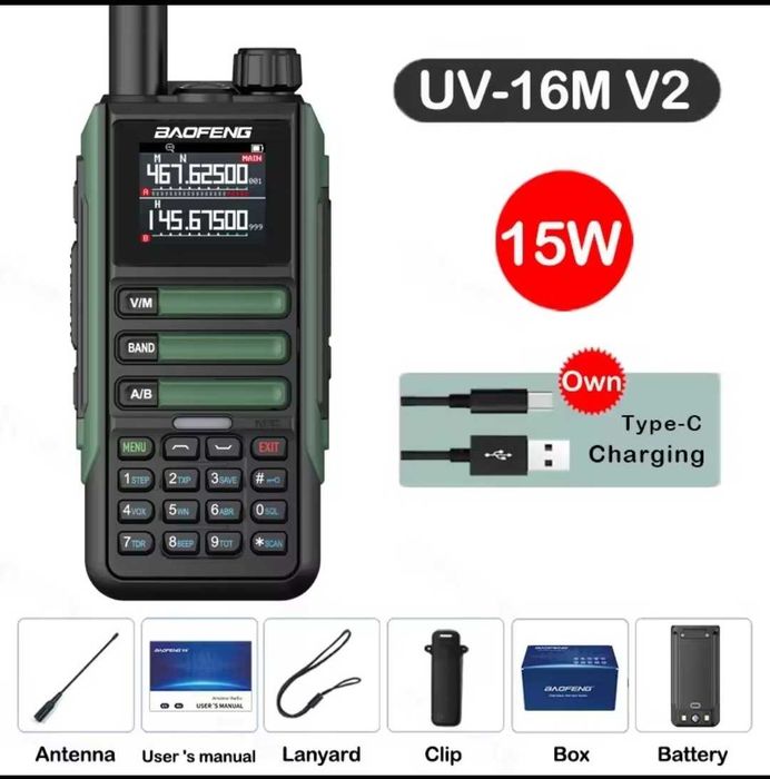 Рація Baofeng UV-16m v2