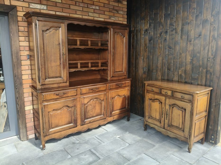 Kredens kolonialny + komoda