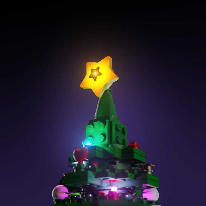 Light My Bricks 2.0 Light Kit for LEGO Christmas Tree – NEW64739337360003123