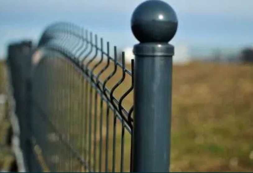 Ogrodzenie panelowe łukowe podmurówka montaż panel łuk brama