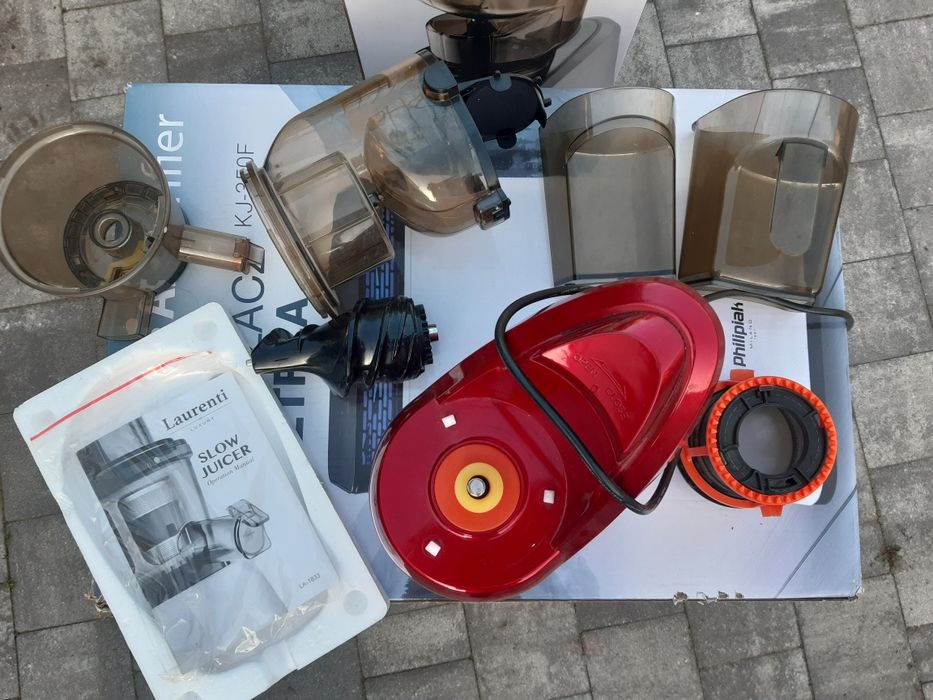 Wolnoobrotowa  wyciskarka  do soków  laurenti.