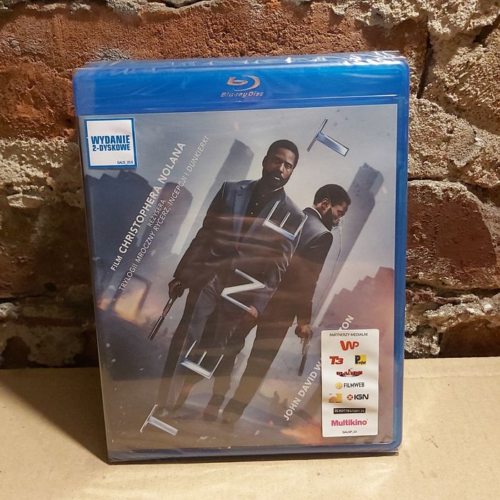 Tenet blu-ray (2 plyty)