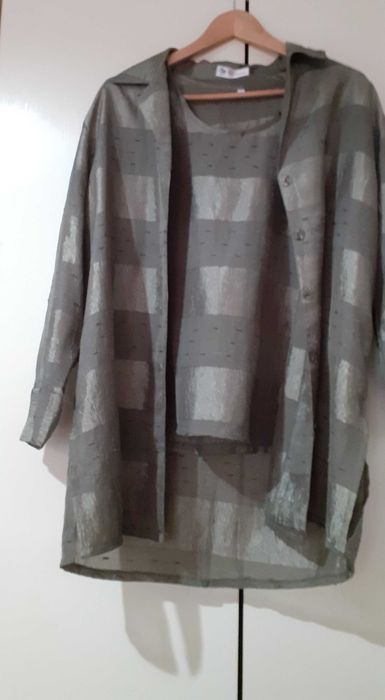 Conjunto de camisa e top  marca Cantaxama - Ref. 5