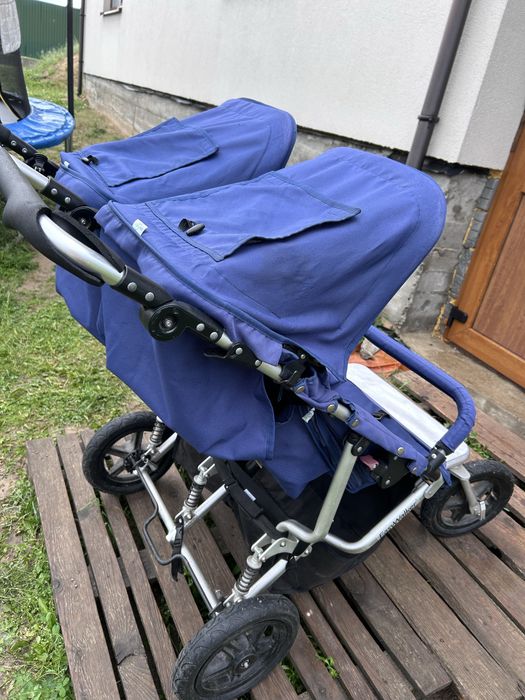 Коляска для двійнят та погодок Easywalker duo