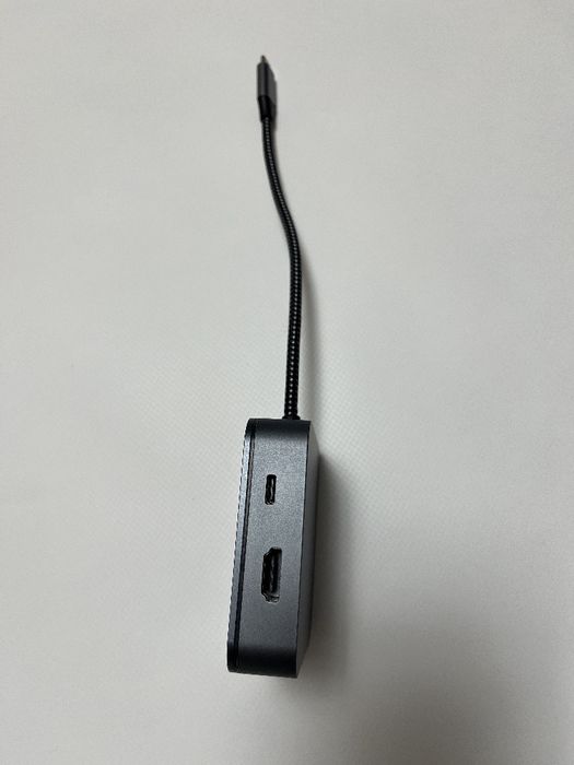 Преміальний USB-C хаб Green Cell (GC) Hub 2 (AK61) — HDMI 4K, PD, Ethe