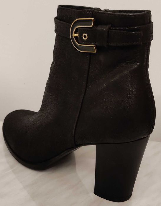 Czarne damskie buty. Rozmiar 40. Naturalna skóra.