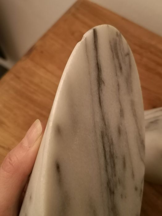 Podpórki na książki - marmur