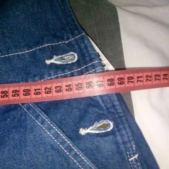 Джинсовый комбинезон