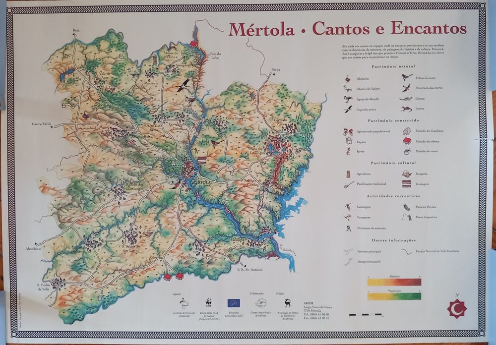 Poster Mértola - Cantos e encantos