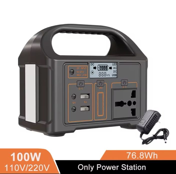 Stacja zasilania przenośna Gaiaray 100W kemping namiot powerbank