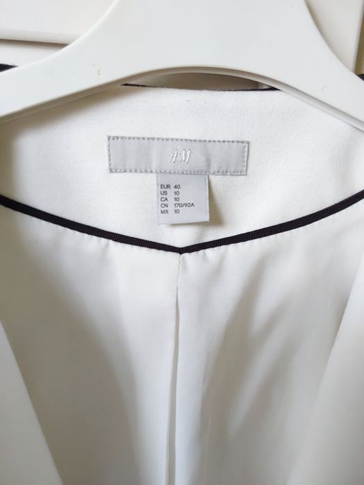 Żakiet biały  H&M