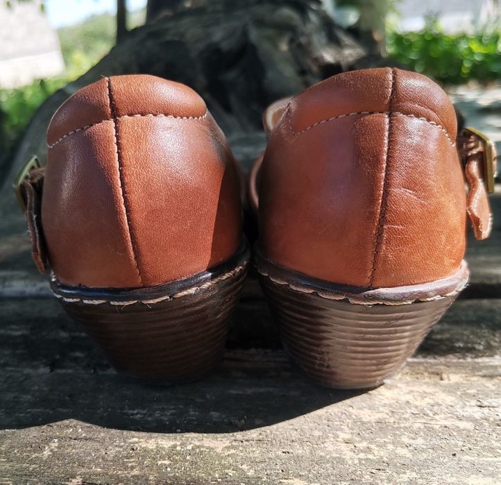 Туфли Clarks кожаные туфлі шкіряні