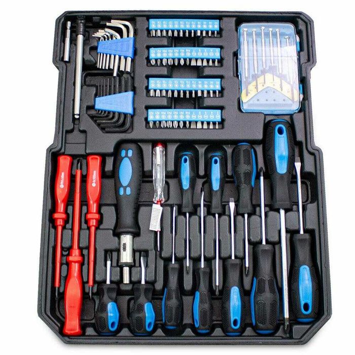 Walizka Narzędziowa 1200 elementów Nasadki Klucze Akcesoria ZESTAW
