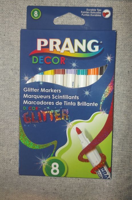 Фломастери глітерні на водній основні