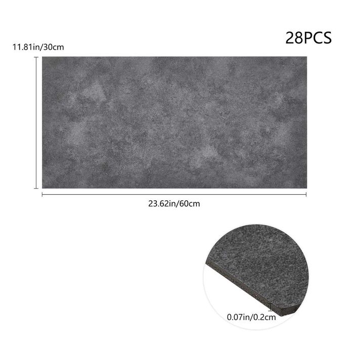 Nowa podłoga PVC / płytki 30x60 / wykładzina / posadzka/ fliza !K692!