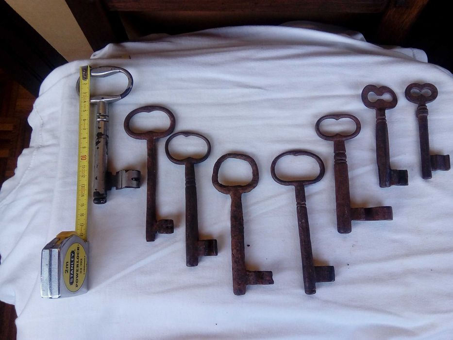 8 chaves bastantes antigas para decoração