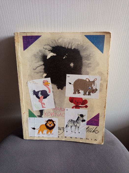 Plastusiowy pamiętnik Maria Kownacka 1973 vintage
