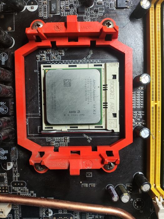 Материнська плата Asus M2N-E (Socket AM2,не робоча) + процесор Athlon 64 X2