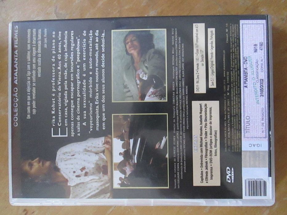 A Pianista, de Michael Haneke, com Isabelle Huppert, Annie Girardot