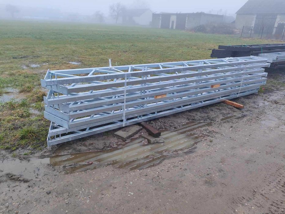 15x30x4,5m - konstrukcja stalowa, kompletna do montażu