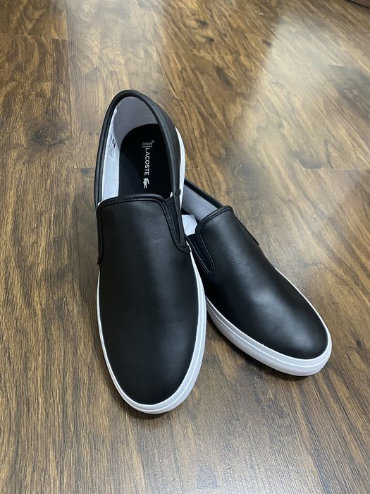 Чоловічі шкіряні сліпони Lacoste Tatalya