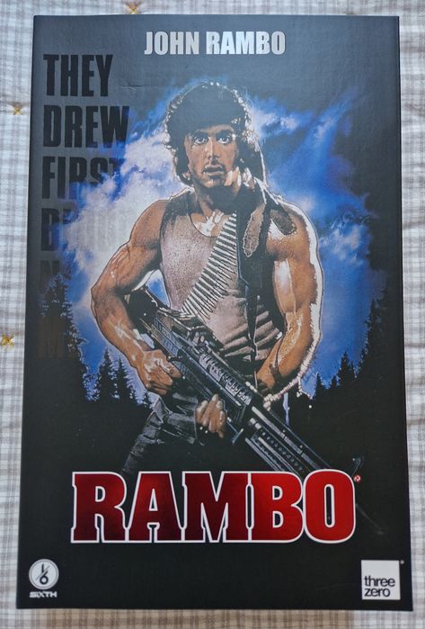 John Rambo First Blood escala 1/6 Three Zero