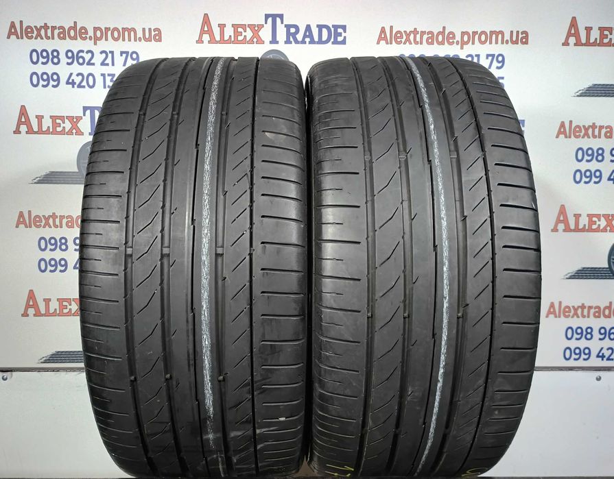 2 шт. 245/40 R17 Continental ContiSportContact 5 літні шини вживані