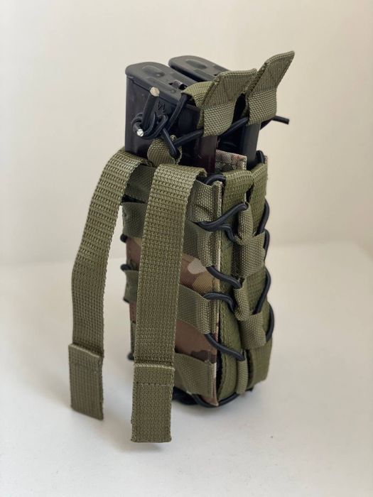 Підсумок під 2 магазина АК тактичний/ подсумок тактический 2 магазина