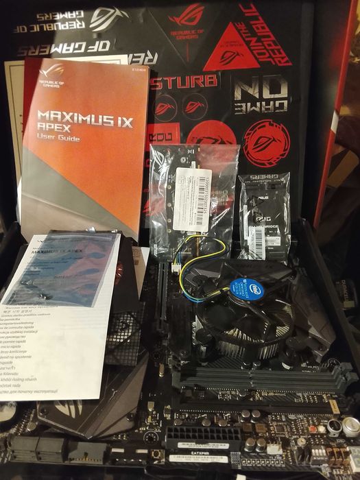 Материнская плата Asus Maximus IX Apex (s1151, Intel Z270, PCI-Ex16)