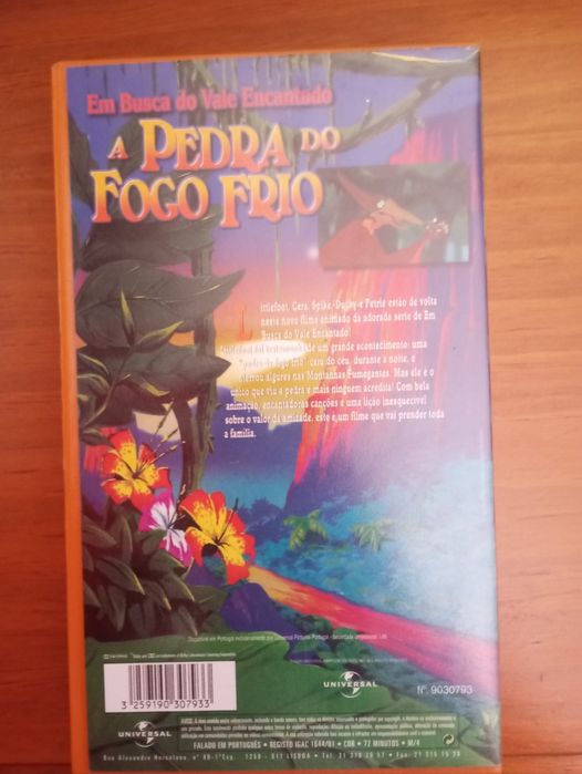 Em busca do vale encantado - A pedra do Fogo Frio VHS