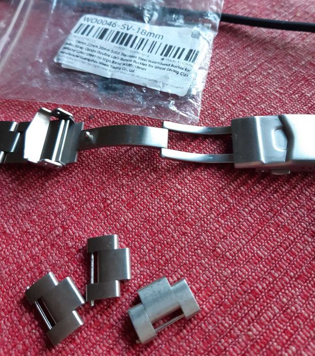 Bransoleta Oyster 18mm, solidna