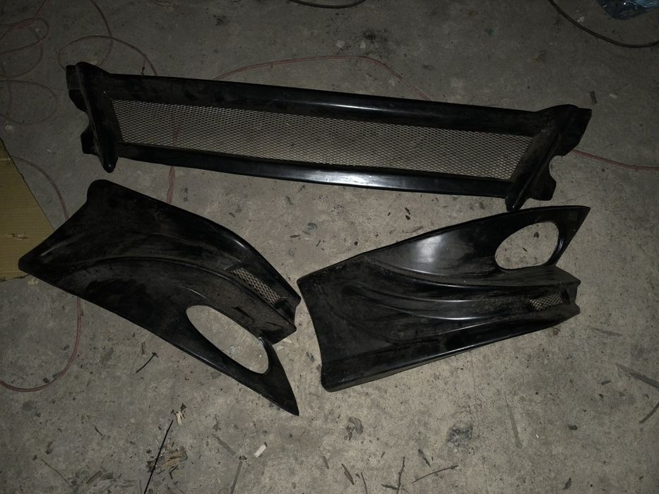 Тюнинг накладка бампер Ланос