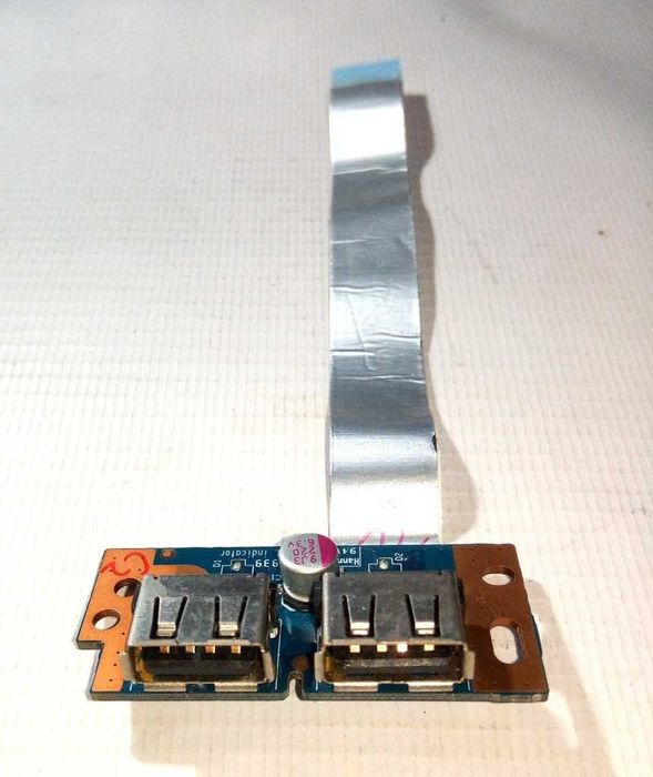 Płytka USB z kablem LS-4972P NBX0000EL00 do TOSHIBA L500 L505