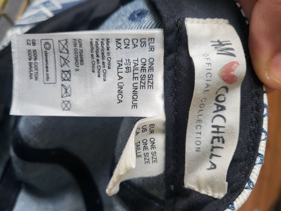 Czapka z daszkiem coachella H&M
