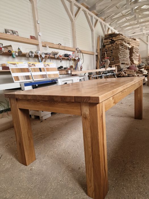 Stół dębowy lity od ręki 100x200cm