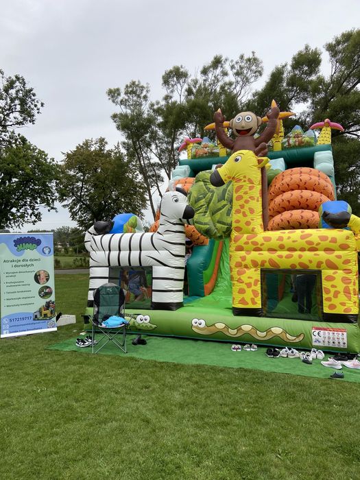 Wynajem dmuchaniec/malowanie twarzy/tatuaże brokatowe