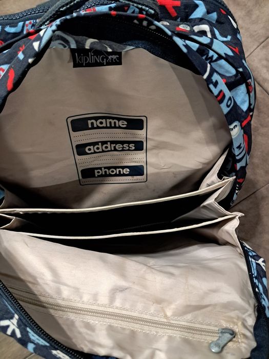 Kipling шкільний рюкзак хлопцю, відмінний стан