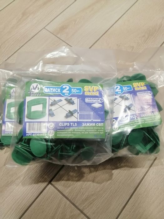 Затиск для плитки 2мм. 50шт.