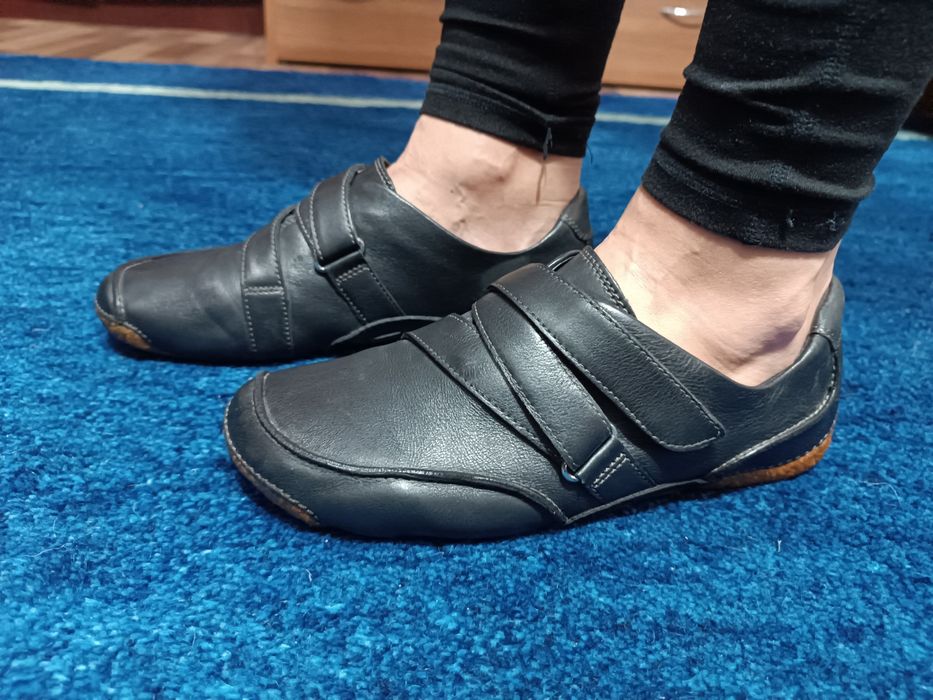 Туфли мокасины кожанные Clarks active AIR р.38 длинна стельки 25 см