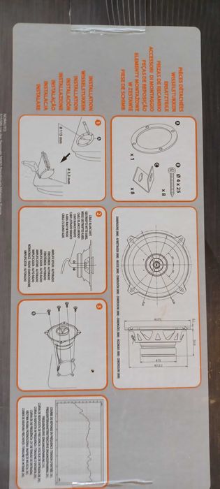Auto Rádio Pioneer DEH-S12UB, como novo
