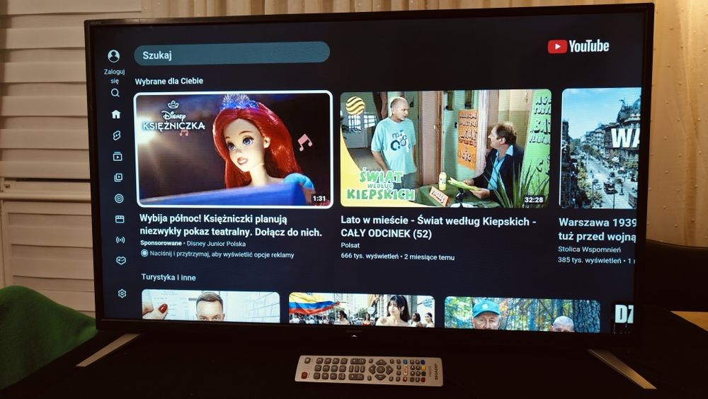 40cali led  smart tv z Wi-Fi, dvb-t2 hevc