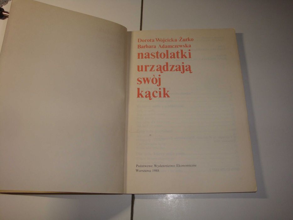 Nastolatki urządzają swój kącik Dorota Wójcicka-Żurko